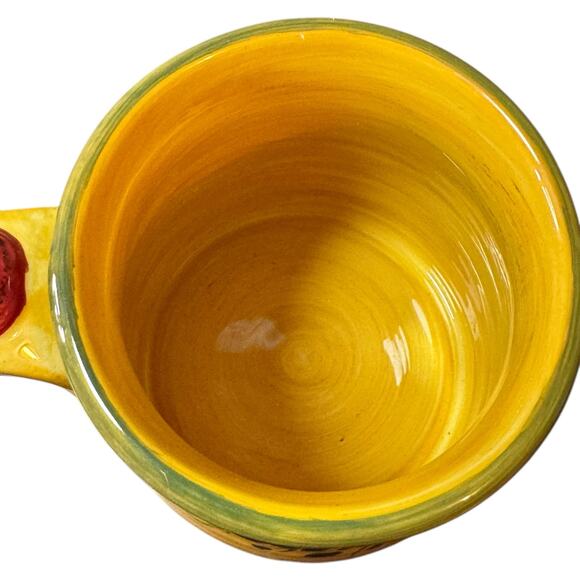 Pier 1 Imports Tuscan Floral Pattern Oversized Mug by Don Swanson by TTU - Picture 5 of 6